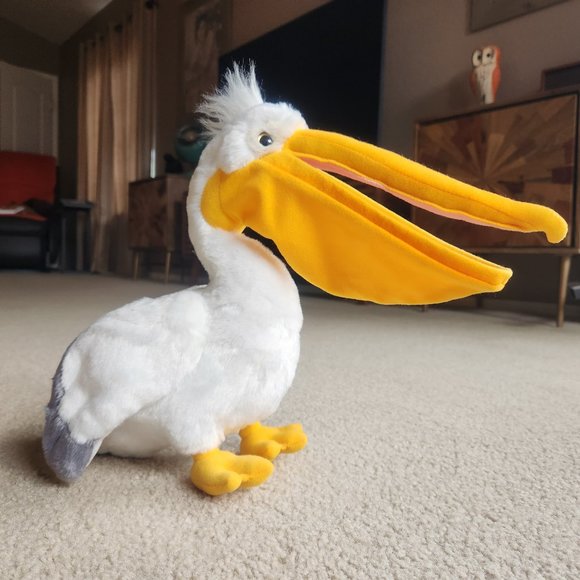 Other - NEW Plush Pelican Bird with Storage Pouch